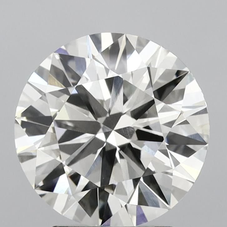 3.06ct I VVS2 Excellent Cut Round Lab Grown Diamond