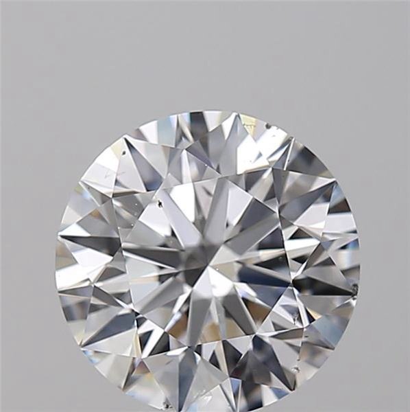 1.71ct E SI2 Rare Carat Ideal Cut Round Diamond