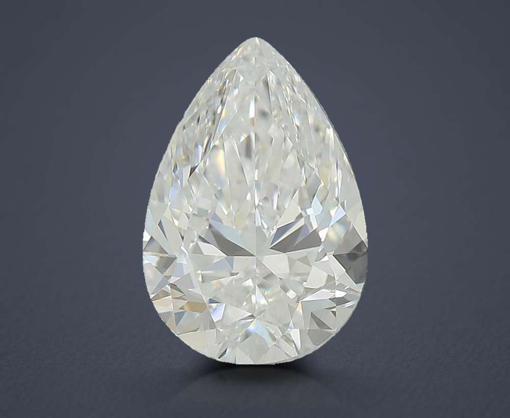1.39 Carat Pear Lab Diamond