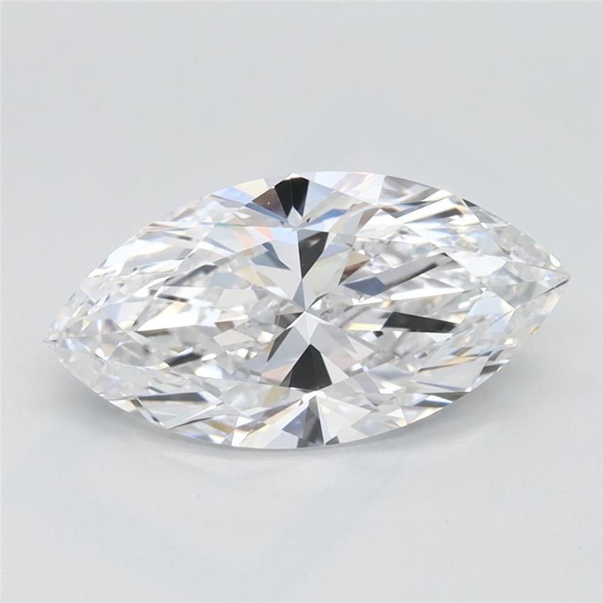 1.86ct D VVS1 Rare Carat Ideal Cut Marquise Lab Grown Diamond