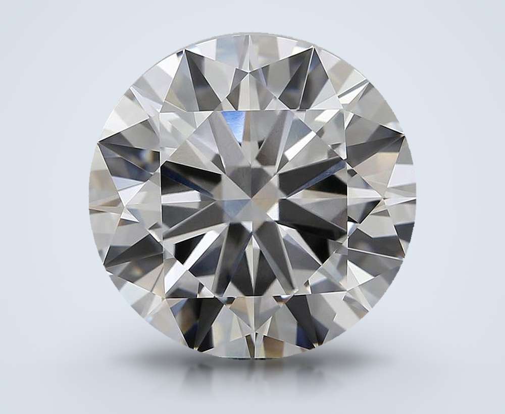 6.09 Carat Round Lab Diamond