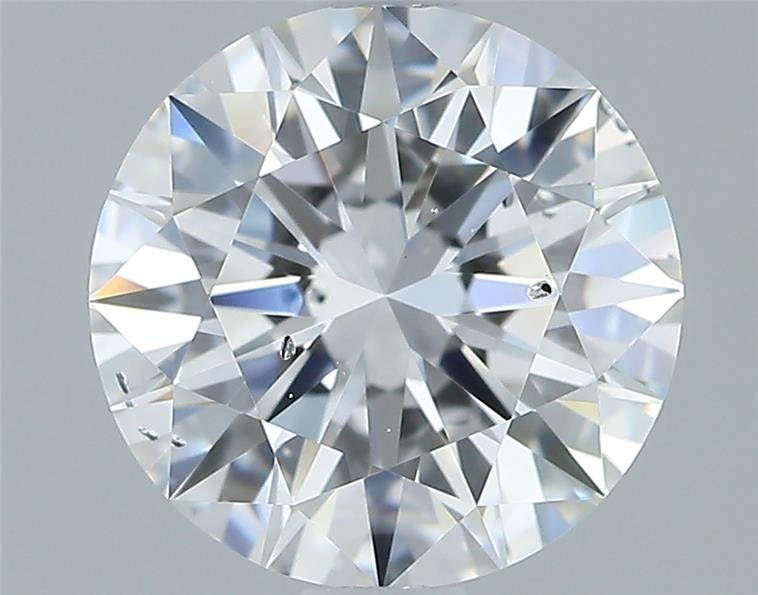 1.51ct E SI2 Rare Carat Ideal Cut Round Diamond