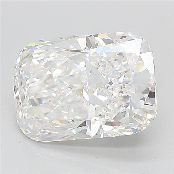 2.76ct E VS2 Rare Carat Ideal Cut Cushion Lab Grown Diamond