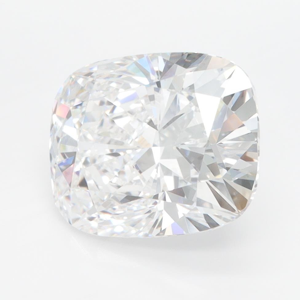 3.57ct D VVS2 Rare Carat Ideal Cut Cushion Lab Grown Diamond