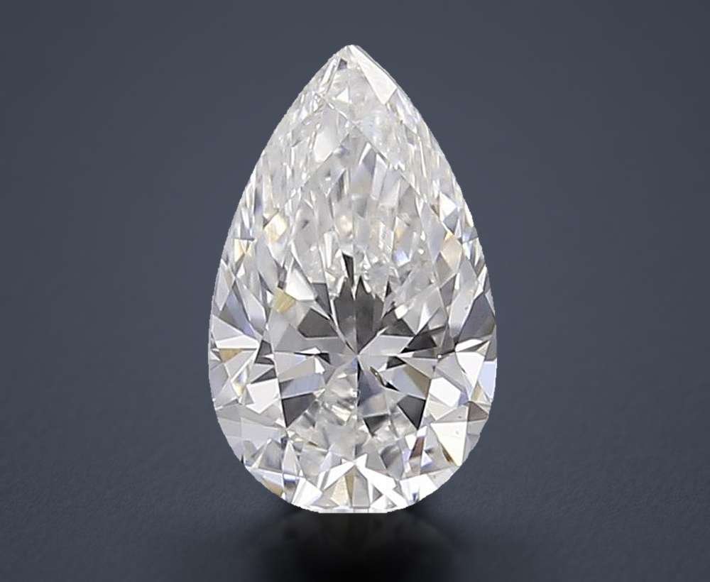0.55 Carat Pear Lab Diamond