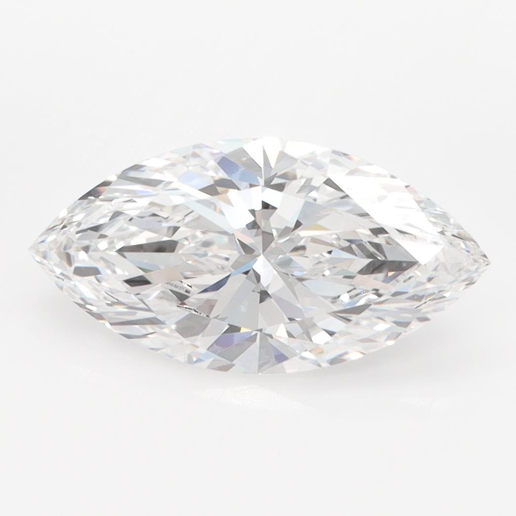 2.06ct D VVS1 Rare Carat Ideal Cut Marquise Lab Grown Diamond