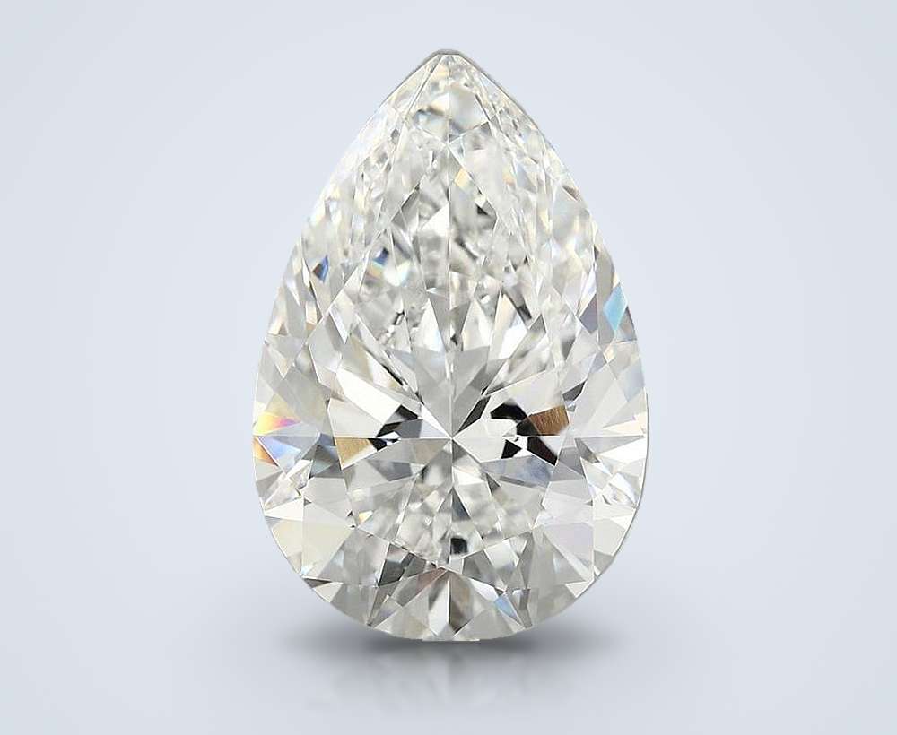 7.20 Carat Pear Lab Diamond
