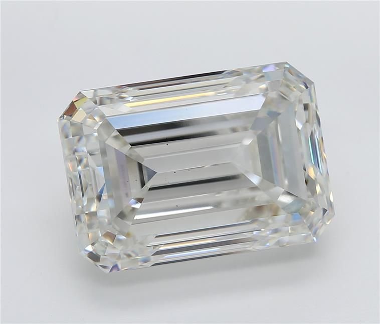 15.30ct G VS1 Very Good Cut Emerald Lab Grown Diamond