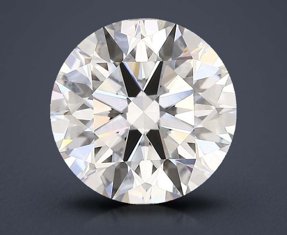 3.43 Carat Round Lab Diamond
