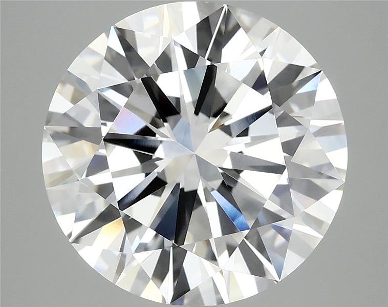 6.04 Carat Round Lab Diamond
