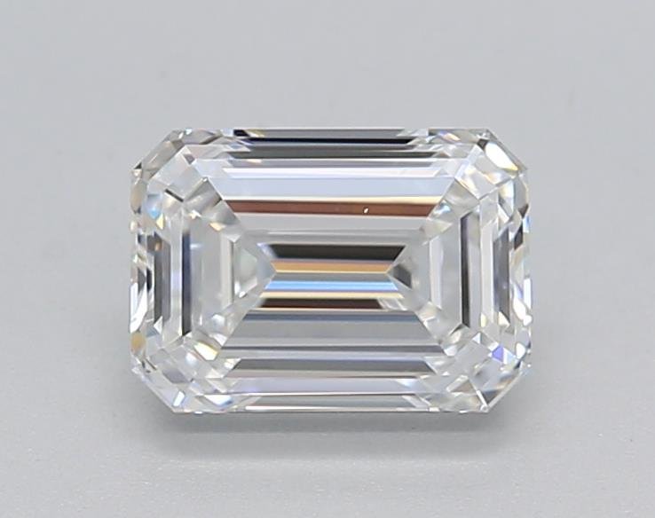1.06ct E VVS1 Rare Carat Ideal Cut Emerald Lab Grown Diamond