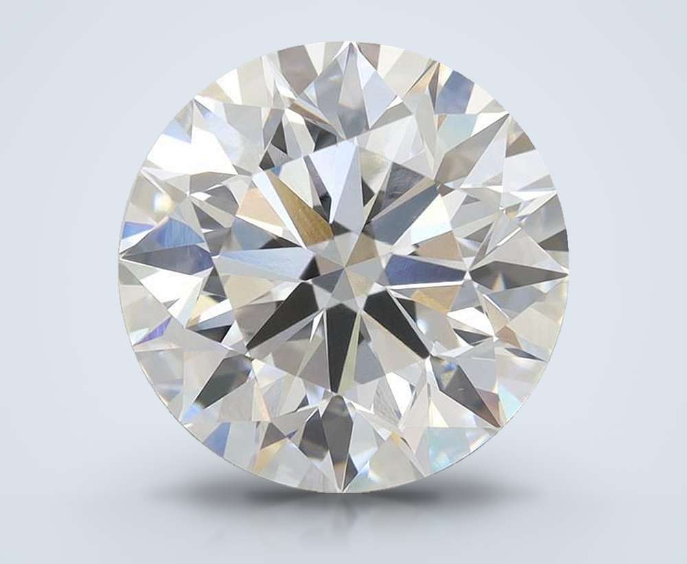 4.51 Carat Round Lab Diamond