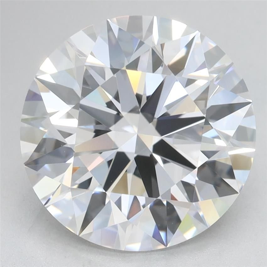 4.47ct D VVS2 Rare Carat Ideal Cut Round Lab Grown Diamond