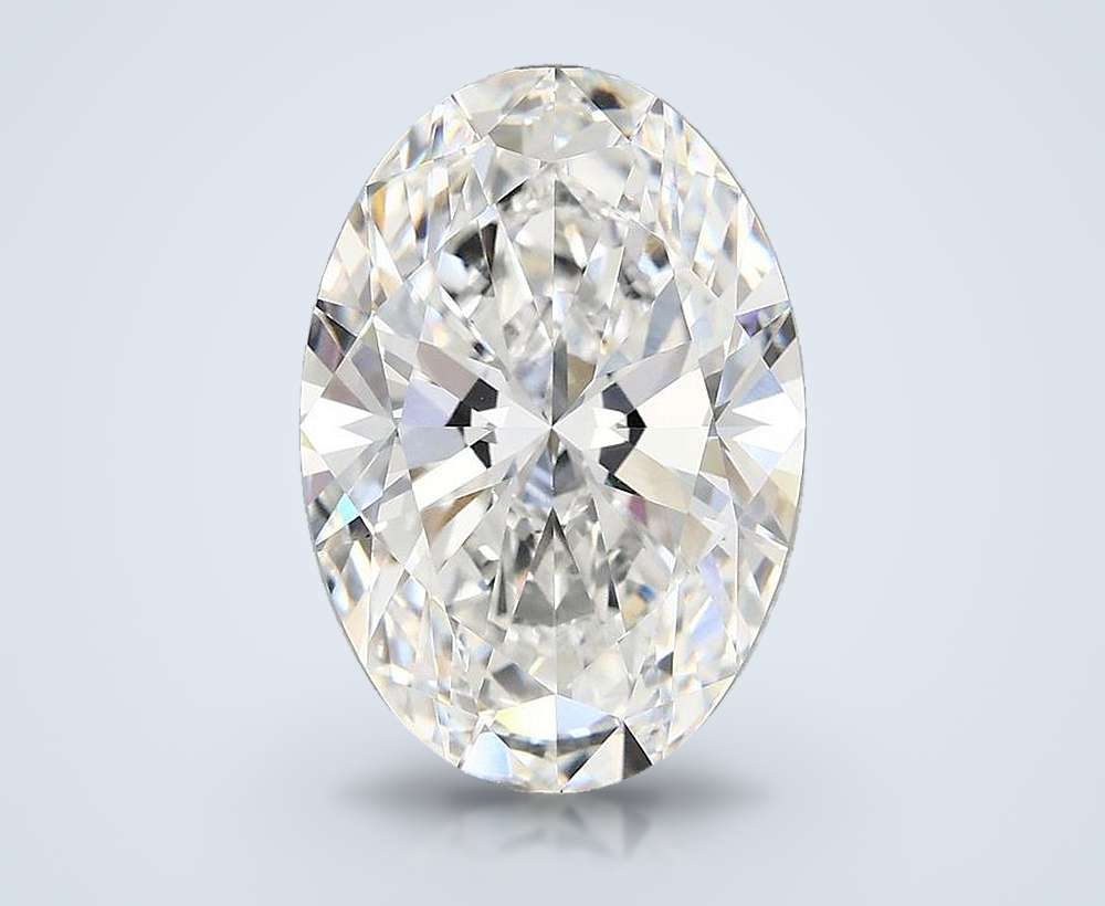 5.52 Carat Oval Lab Diamond