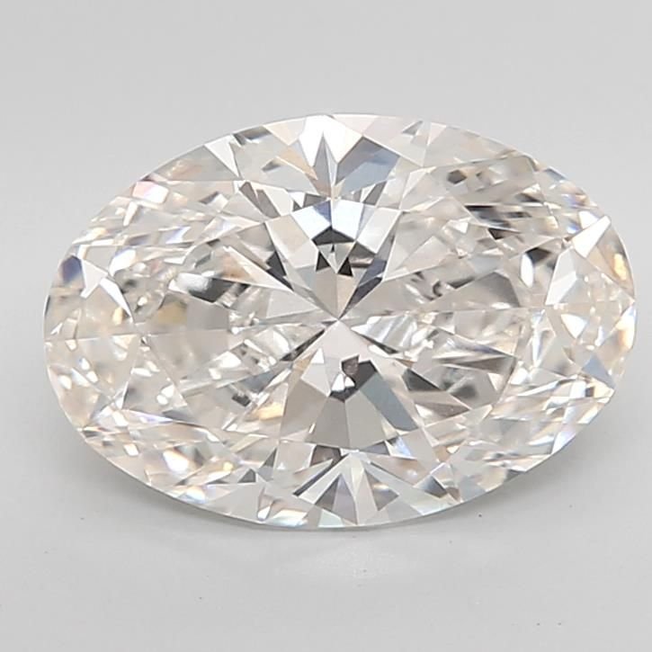 4.04ct I VVS2 Rare Carat Ideal Cut Oval Lab Grown Diamond