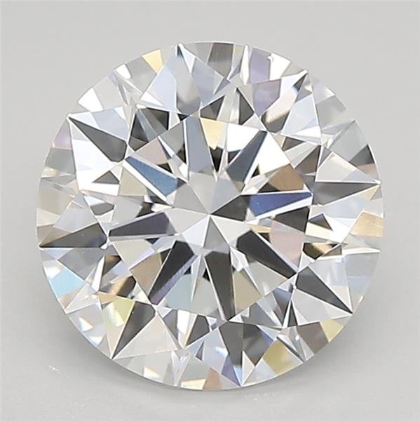 2.13ct D VVS2 Rare Carat Ideal Cut Round Lab Grown Diamond