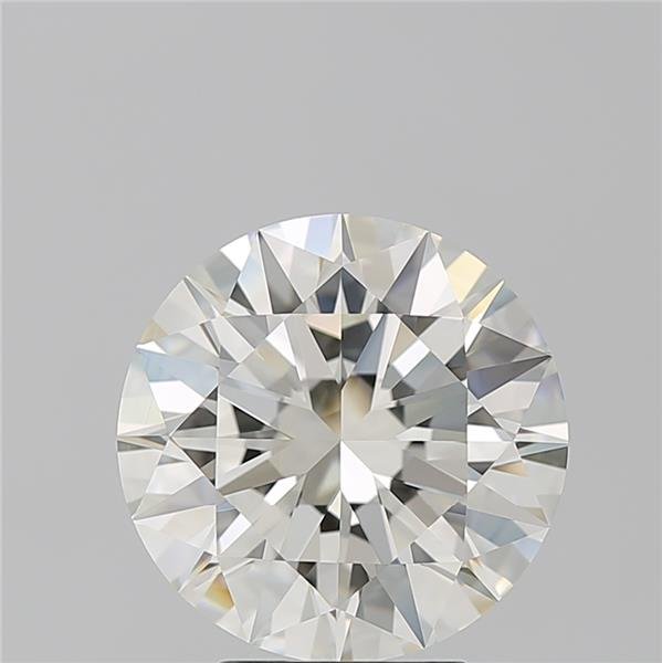 4.61ct K VVS2 Rare Carat Ideal Cut Round Diamond