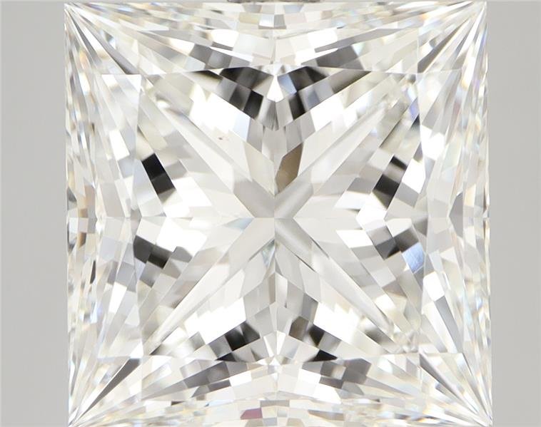 5.05ct I VS2 Rare Carat Ideal Cut Princess Diamond