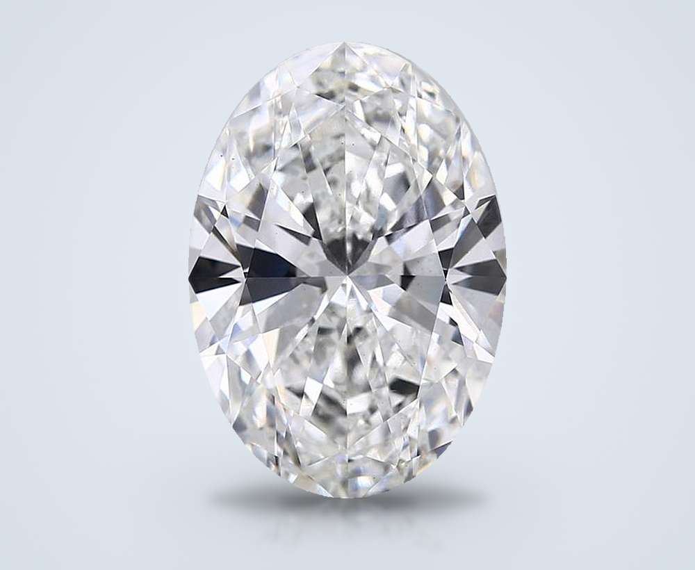 8.03 Carat Oval Lab Diamond