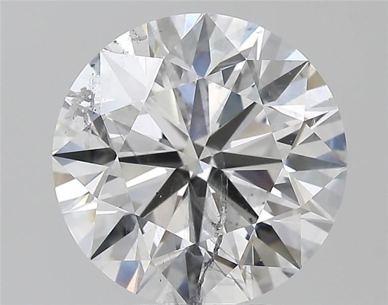 5.22ct F SI2 Excellent Cut Round Diamond
