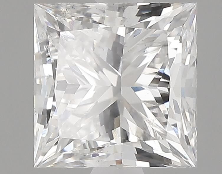 1.56ct E SI1 Rare Carat Ideal Cut Princess Lab Grown Diamond