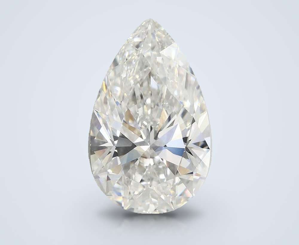 7.05 Carat Pear Lab Diamond