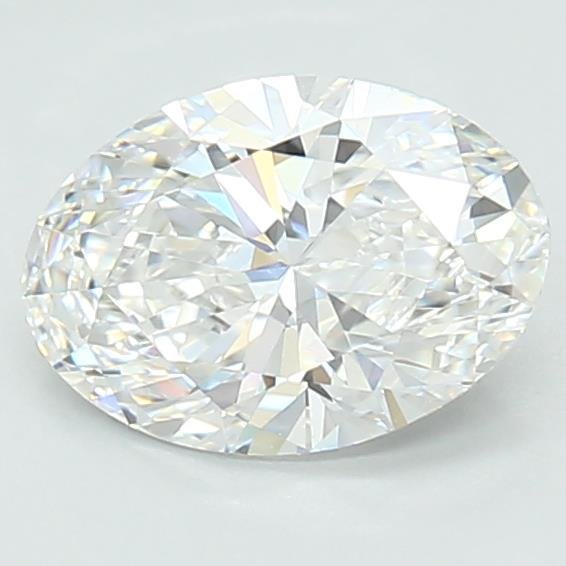 1.07ct D VVS2 Rare Carat Ideal Cut Oval Lab Grown Diamond