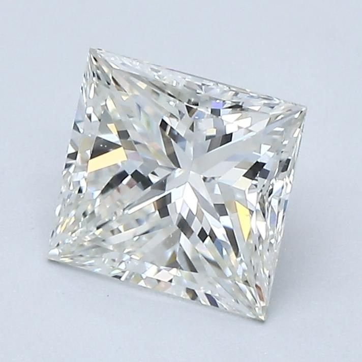 1.41ct J SI1 Very Good Cut Princess Diamond