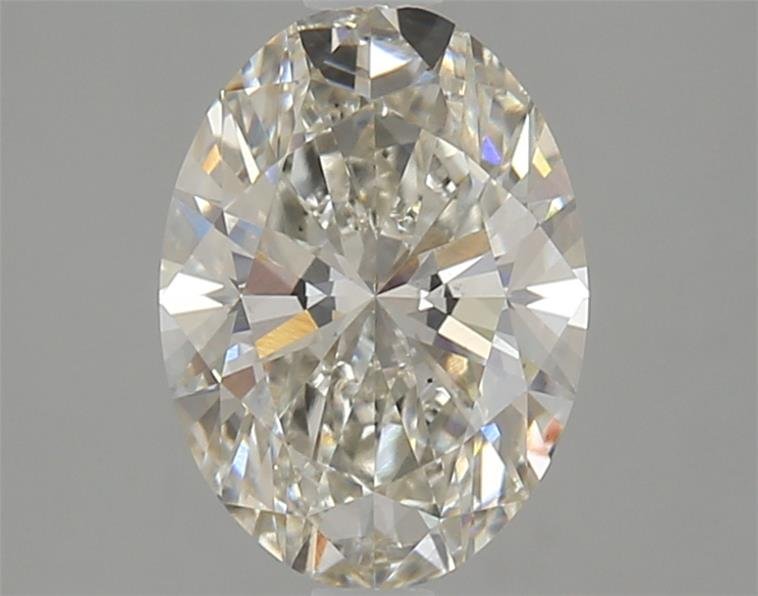 2.16ct H VS2 Rare Carat Ideal Cut Oval Lab Grown Diamond