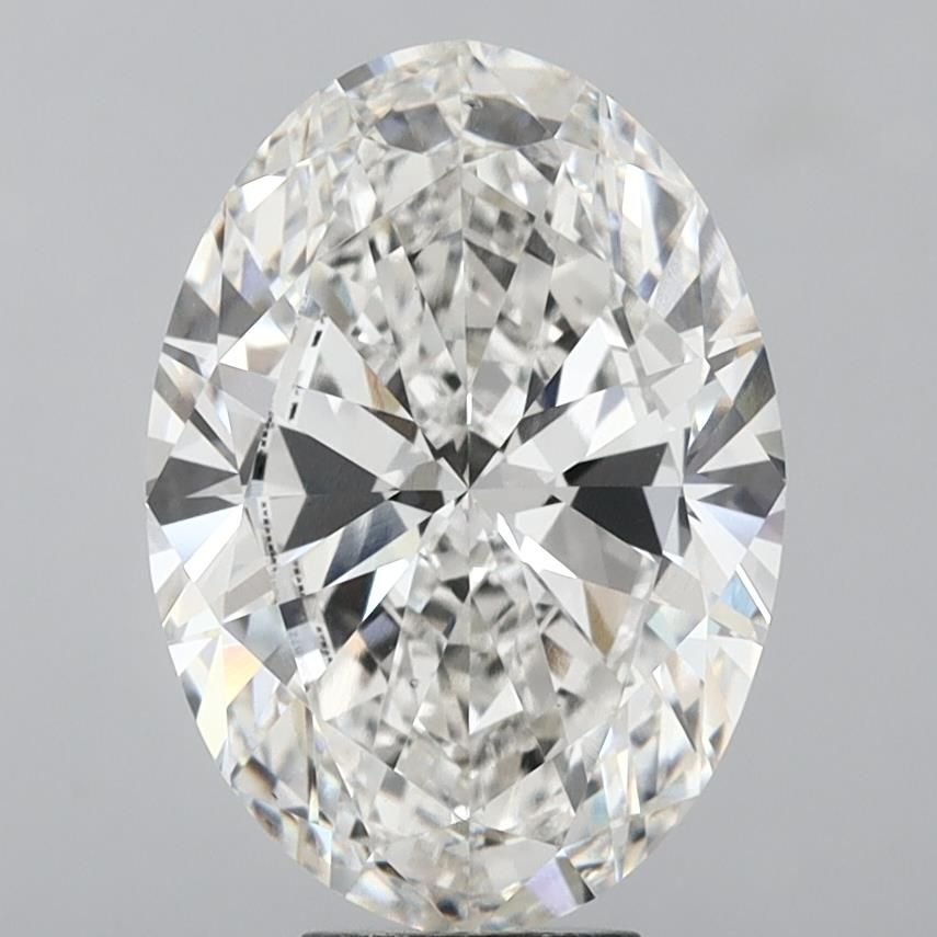 10.00ct G VS2 Good Cut Oval Lab Grown Diamond