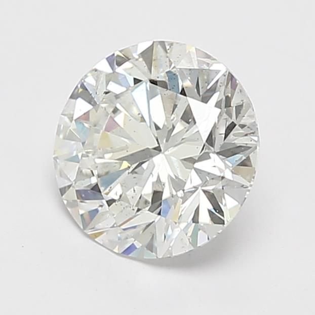 1.70ct F SI2 Rare Carat Ideal Cut Round Diamond