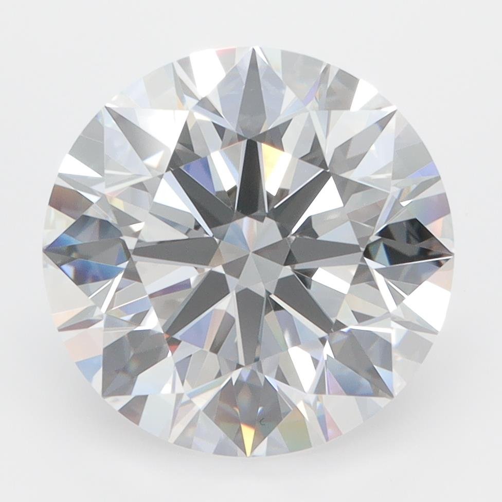 5.00ct D VVS1 Rare Carat Ideal Cut Round Lab Grown Diamond