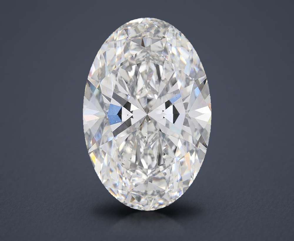 11.46 Carat Oval Lab Diamond
