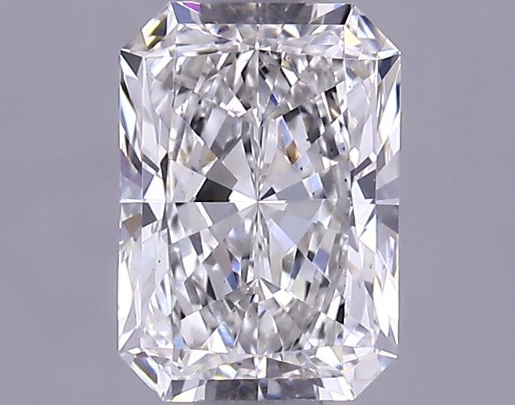 0.74ct F VS2 Rare Carat Ideal Cut Radiant Lab Grown Diamond