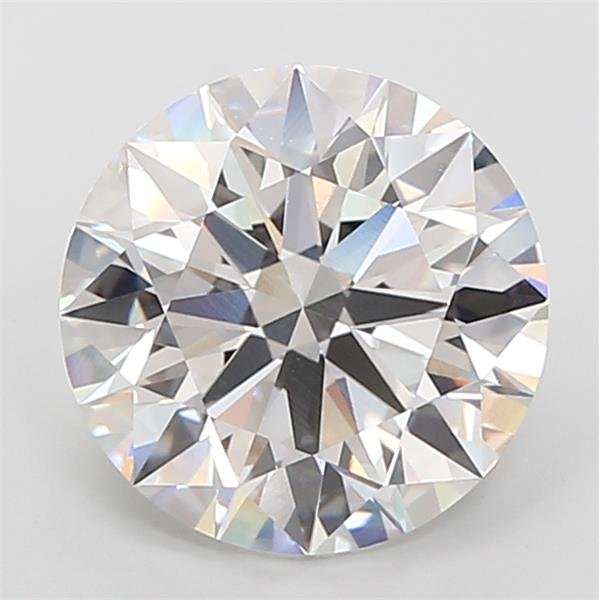 6.54ct E VVS2 Rare Carat Ideal Cut Round Lab Grown Diamond