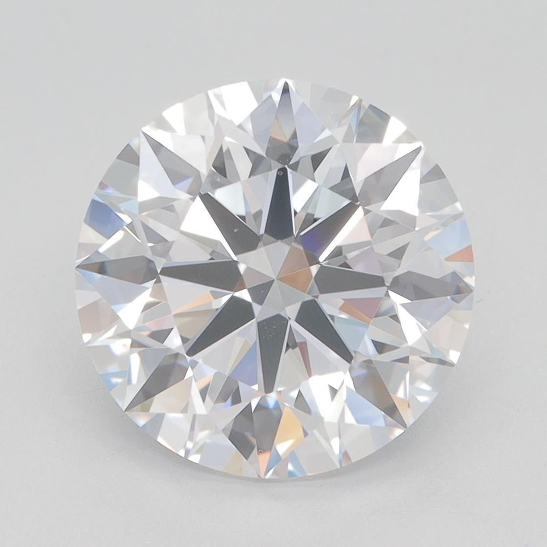 4.74ct D VVS1 Rare Carat Ideal Cut Round Lab Grown Diamond