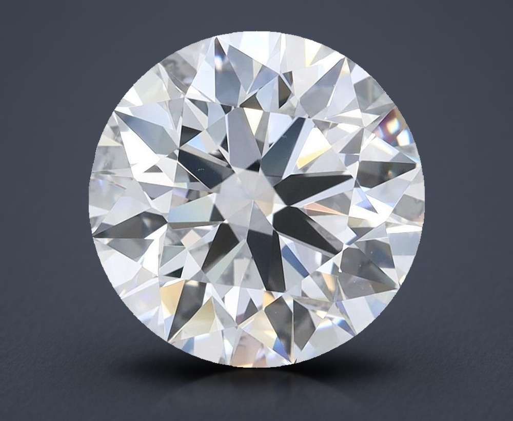 3.48 Carat Round Lab Diamond