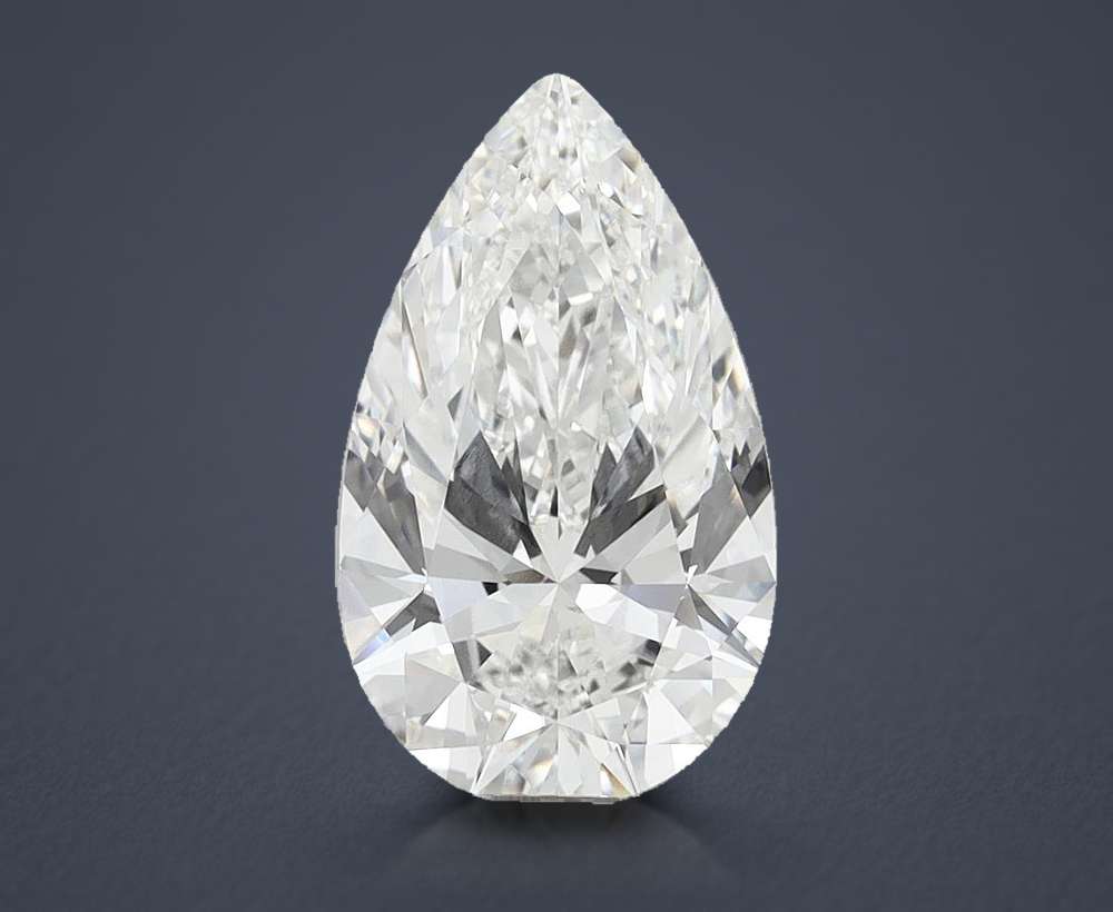 8.10 Carat Pear Lab Diamond