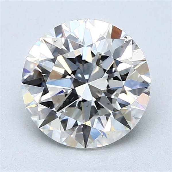 2.01ct H SI1 Excellent Cut Round Diamond