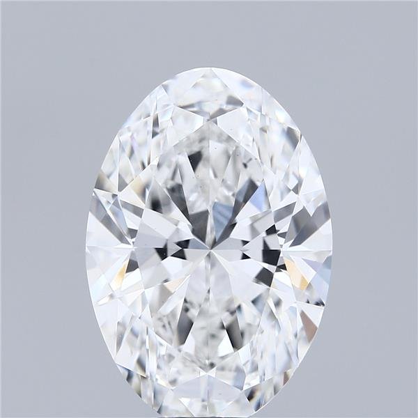 7.09 Carat Oval Lab Diamond