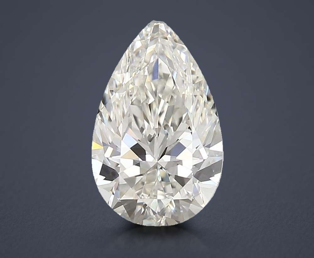 0.80 Carat Pear Natural Diamond