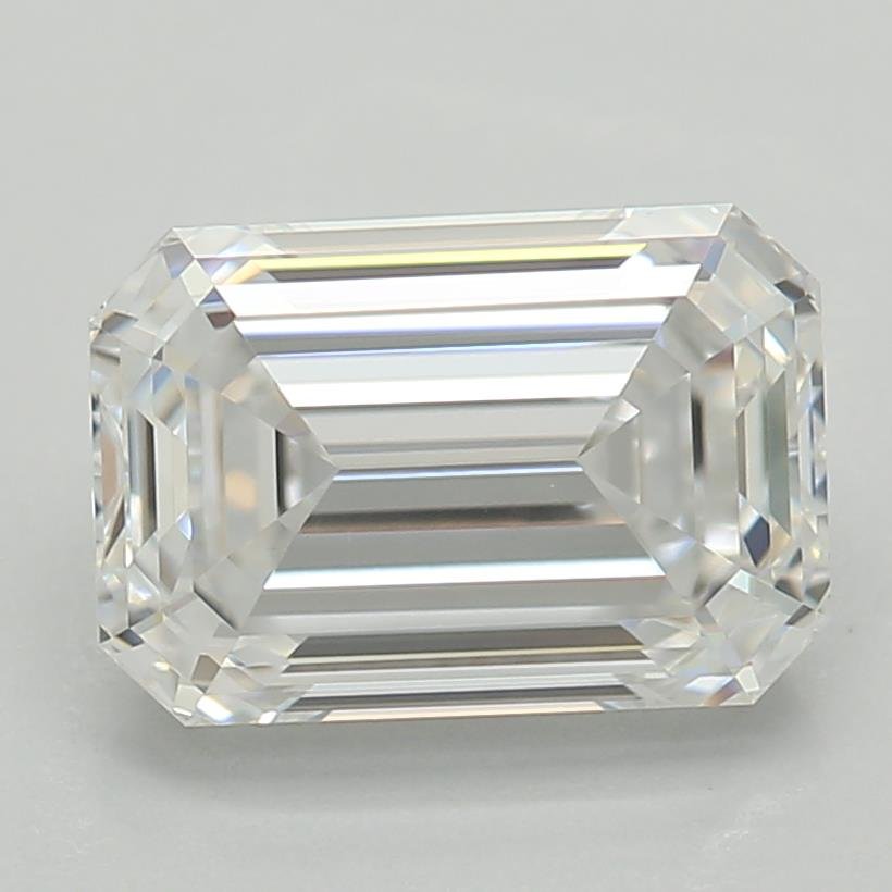 1.30ct D VVS2 Very Good Cut Emerald Lab Grown Diamond