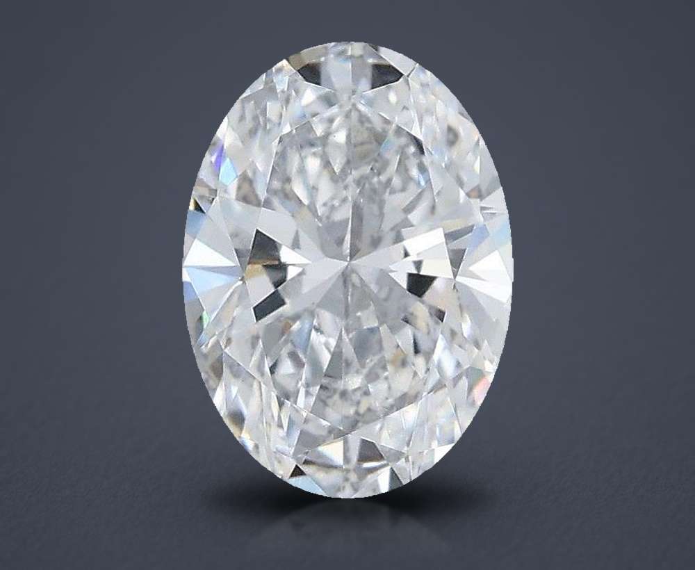 0.92 Carat Oval Lab Diamond