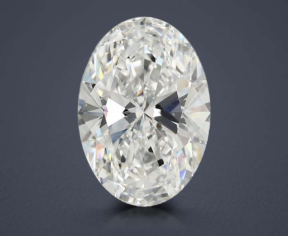 4.00 Carat Oval Lab Diamond