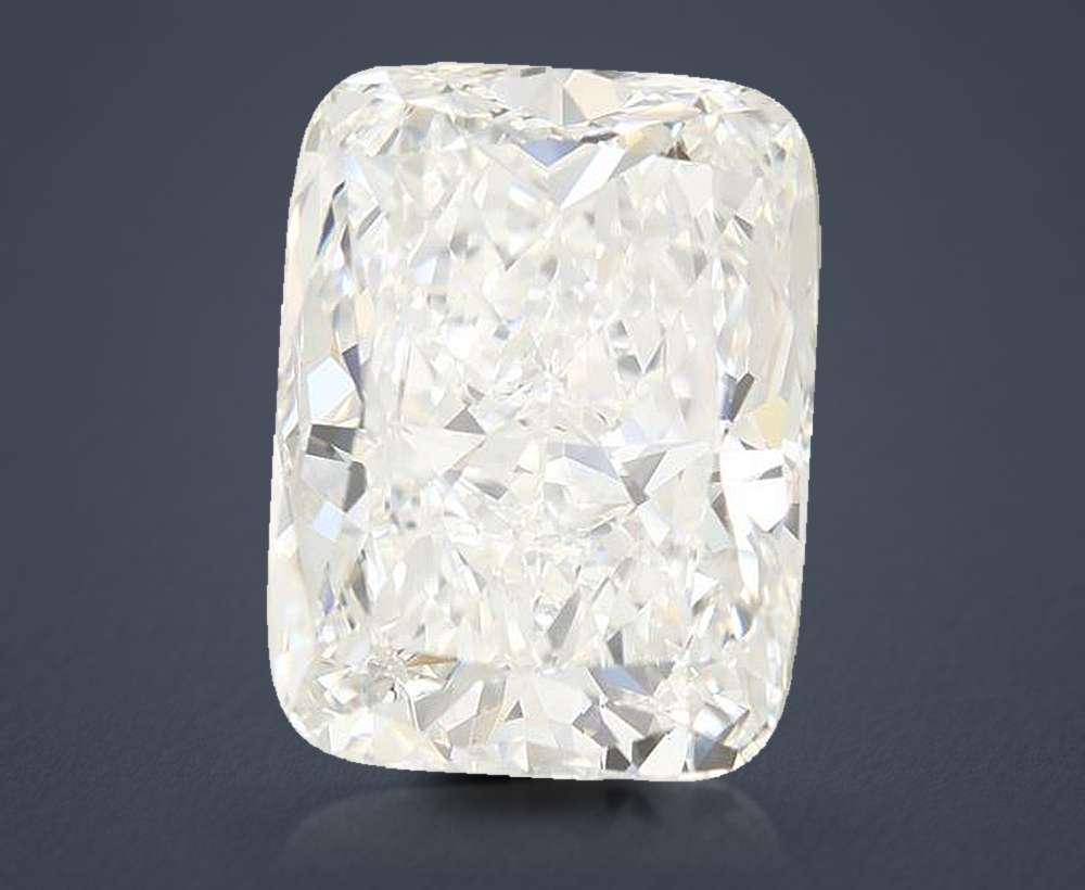 6.50 Carat Cushion Lab Diamond