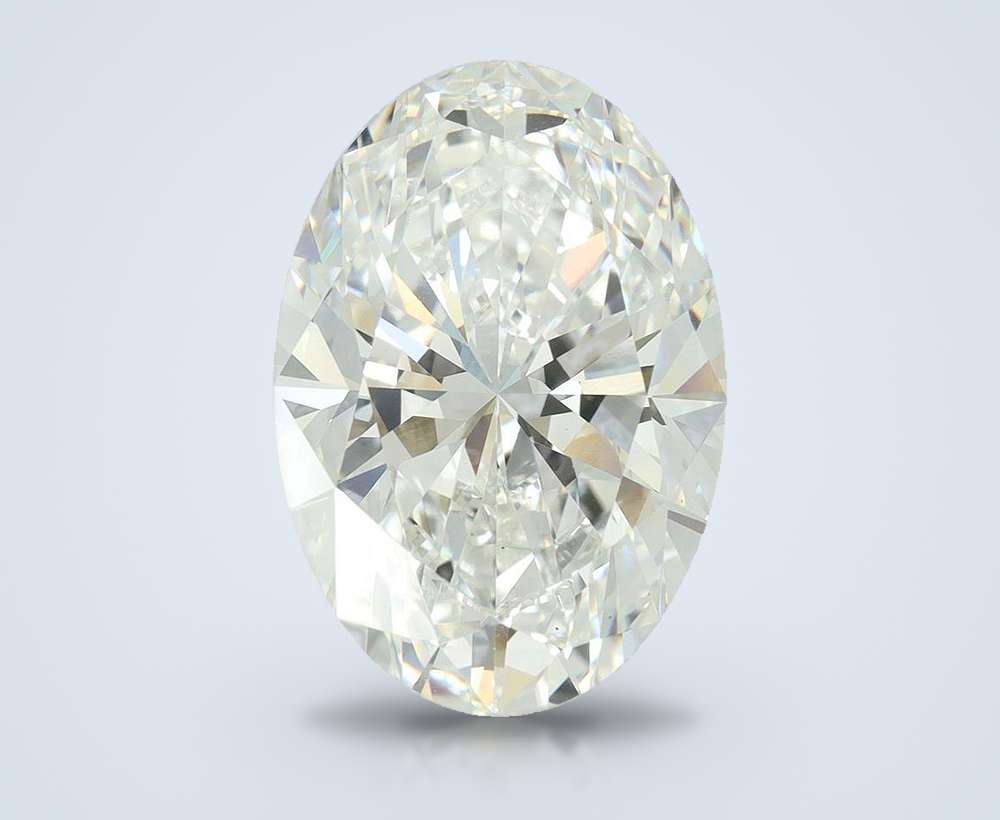 11.04 Carat Oval Lab Diamond