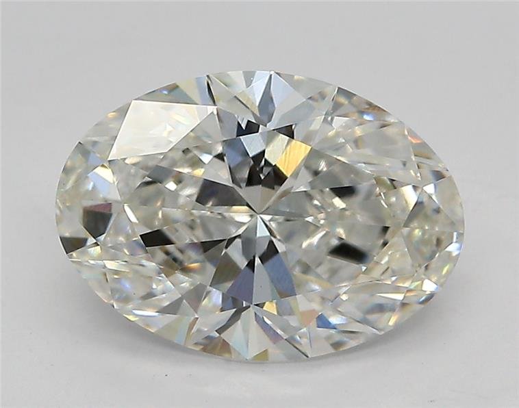 2.54ct G VS1 Rare Carat Ideal Cut Oval Lab Grown Diamond