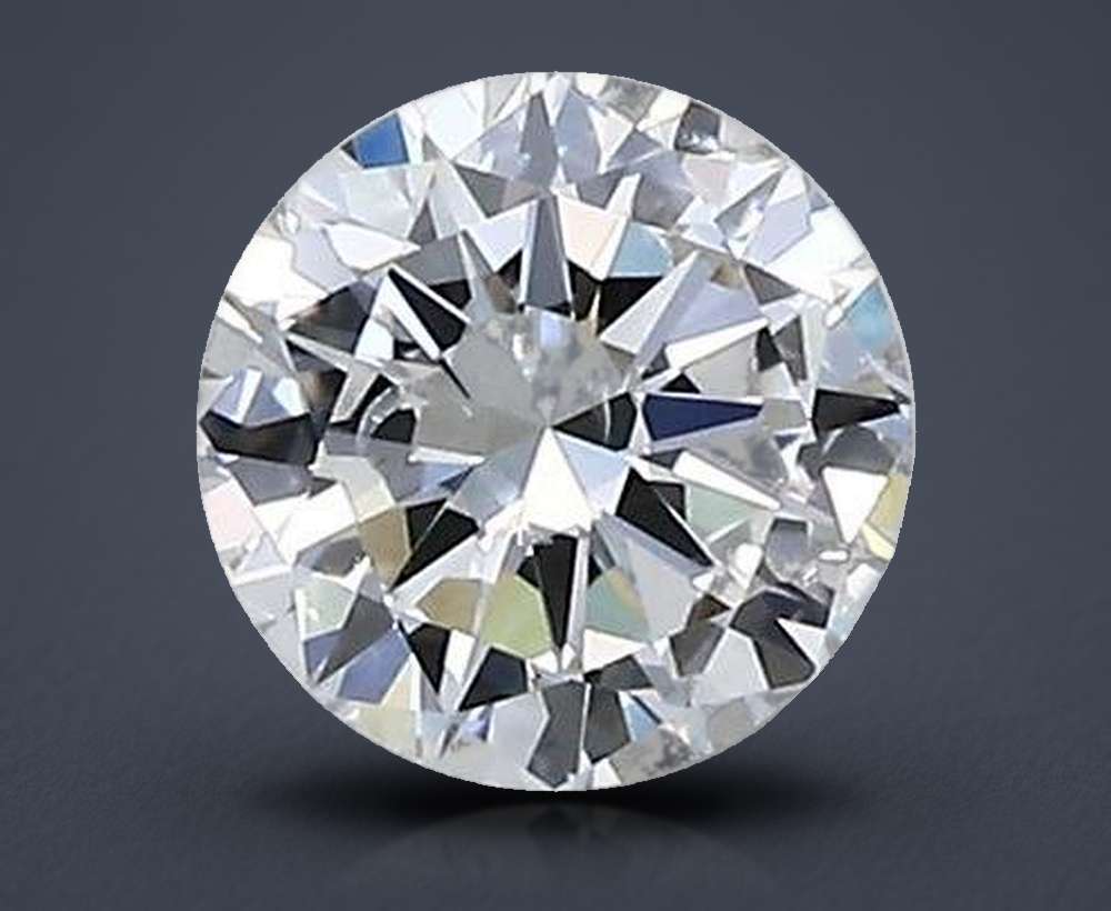 0.54 Carat Round Natural Diamond