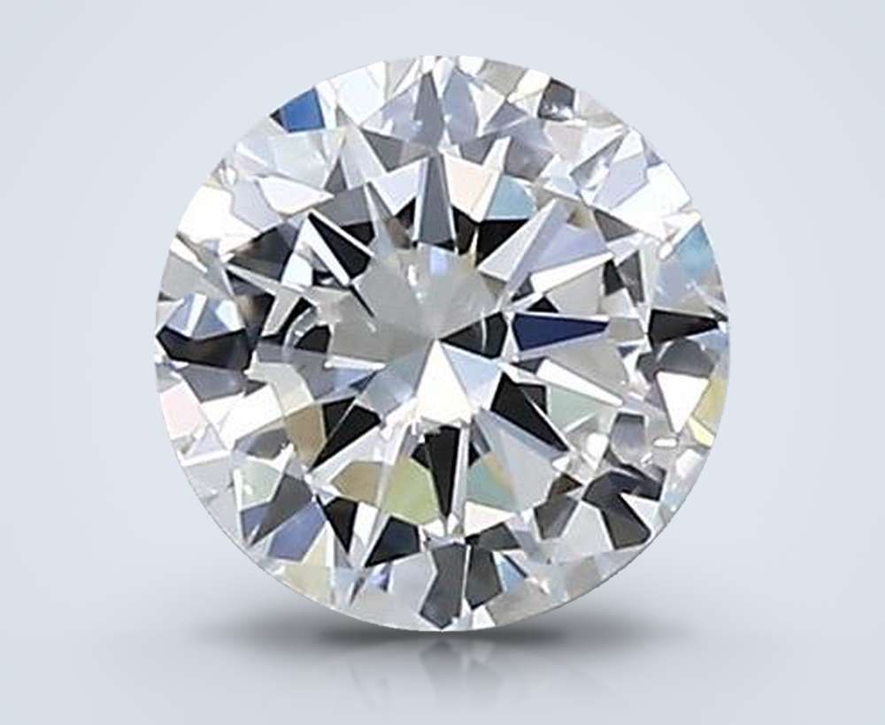 0.54 Carat Round Natural Diamond
