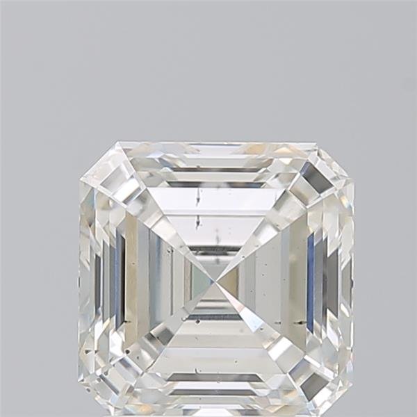 2.05ct H SI1 Excellent Cut Asscher Lab Grown Diamond
